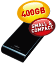 Fujitsu 400GB HANDYDRIVE 4200RPM USB2 Exclusive To Dabs! 